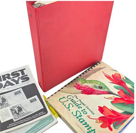 Lot of Guide Books--Stamps & First Day Covers