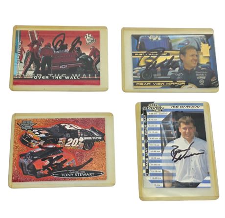 Autographed NASCAR Collectible Cards, 2002