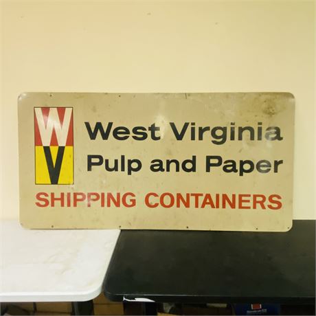 72x36” W Va Pulp & Paper Sign