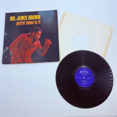 James Brown Gettin Down To It Vinyl Record