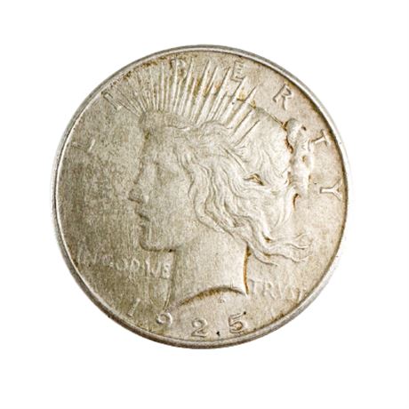 1925 Silver Peace Dollar