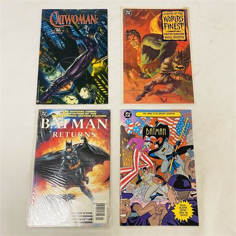 4 Batman Graphic Novels