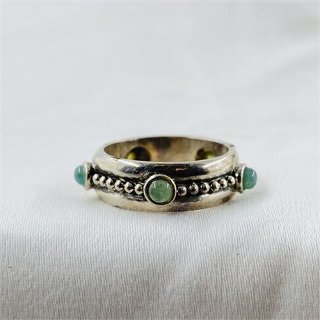 5.5g Sterling Ring Size 7.25
