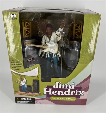 Jimi Hendrix Woodstock Action Figure