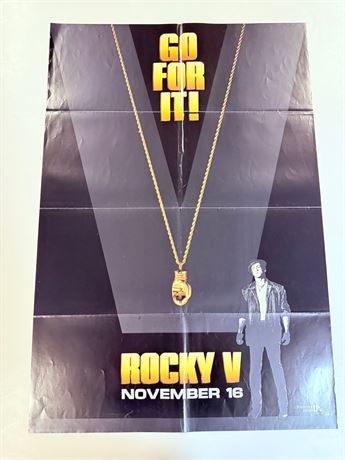 Rocky V Original 27x40 Movie Poster