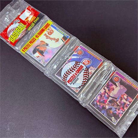 1985 Donruss Sealed Rack Pack - Ripken Showing