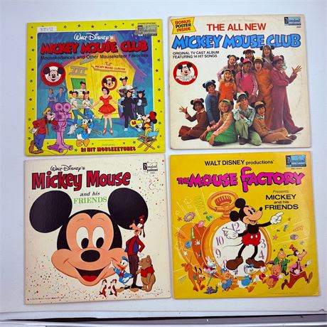 Disney Vinyl Record Lot
