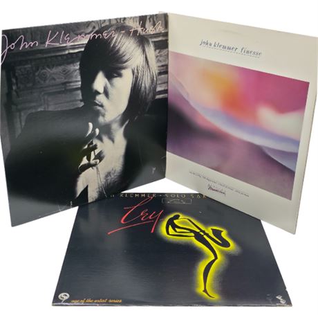 John Klemmer, Lot of 3 LP's