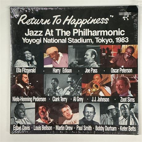 Jazz at the Philharmonic Return to Happiness Sealed Vinyl Record