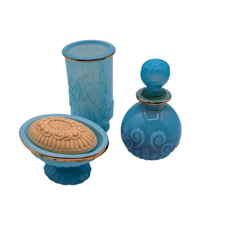 Vintage Avon Bath Set