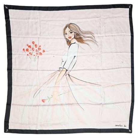 Caroline So Talbots Breast Cancer Foundation Silk Scarf