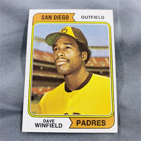 1974 Topps Dave Winfield RC #456