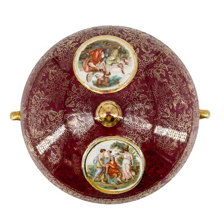 Vintage Empire Ware Porcelain Bowl with Lid
