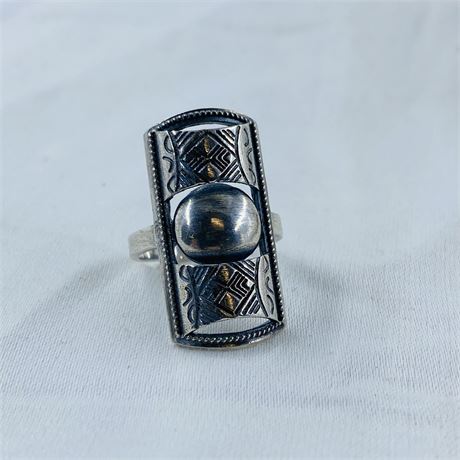 5.2g Sterling Ring Size 7.25