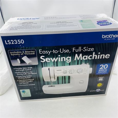 New Brother LS2350 Sewing Machine