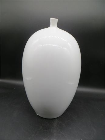 Large White Vase