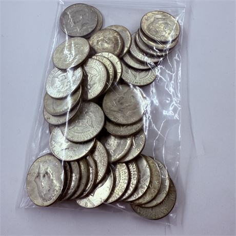 $20 Kennedy 40% Silver Half Dollars