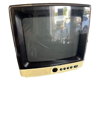 Vintage portable black and white Bakelite tv