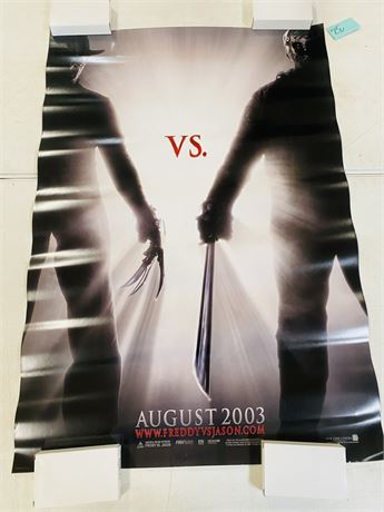 Freddy Vs Jason Original 27x40 Movie Poster - ROLLED