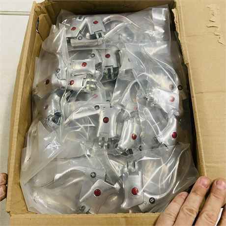 50 Sets NOS Red Dot Aluminum Racing Break Control Levers
