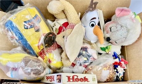 Box lot of collectible toys