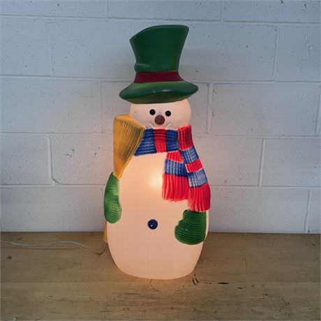 Snowman Blow Mold