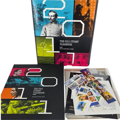 2011 Stamp Yearbook -- Unused