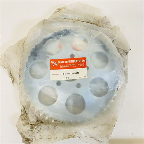 4 NOS Harley Davidson Chrome 49 Tooth Sprockets