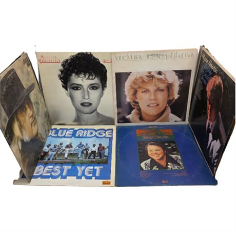 Lot of 6 Vintage Easy Listening Records