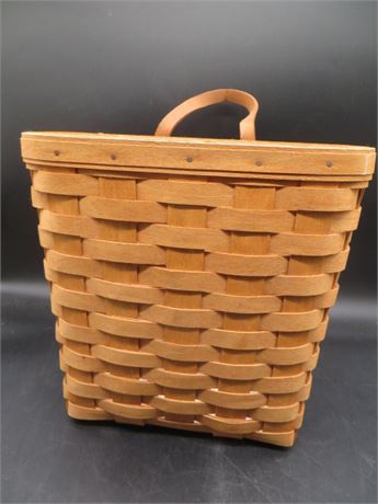1991 Longaberger Hanging Tall Basket