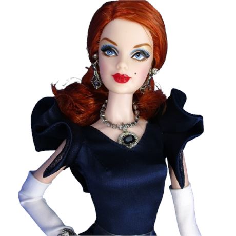 HOPE DIAMOND BARBIE Doll Gold Label Collector Series Limited Ed 2011+ Book NRFB