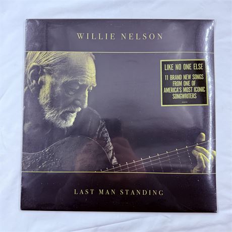 Willie Nelson Last Man Standing Vinyl Record - Factory Sealed