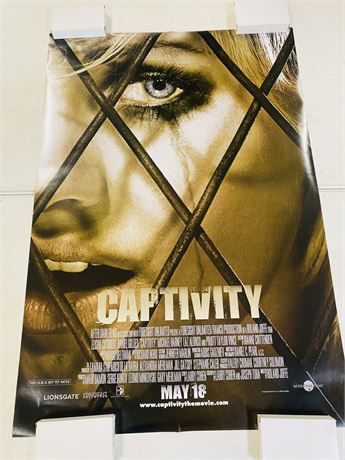 Captivity Original DS 27x40 Movie Poster - ROLLED