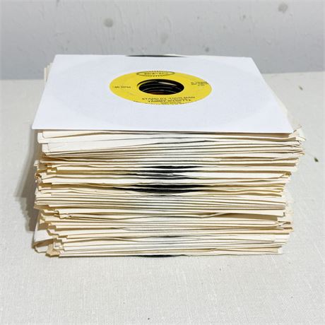Lot of Approx 50 Vintage 45 Singles