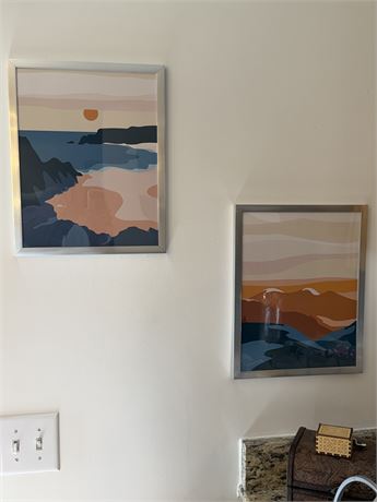 2 Mountain Scene Pictures #2