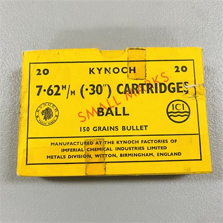 7.62 Rifle Rounds New In Box