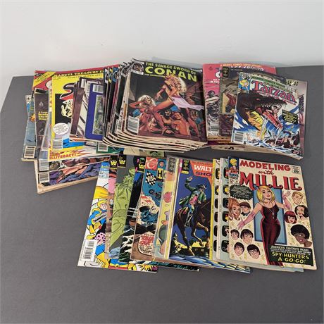 Conan, Tarzan and More Vintage Comics