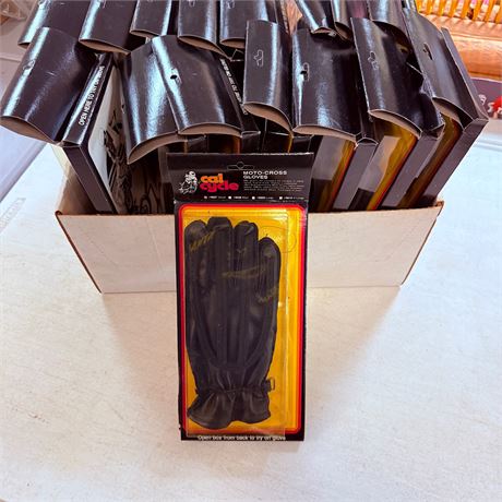 16 Pairs NOS Cal Cycle Motorcycle Gloves