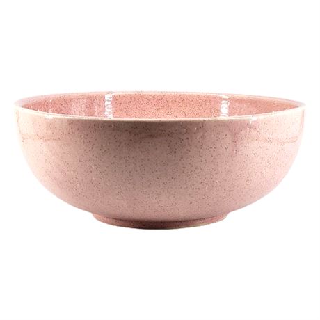 Mid-Century McCoy Pink Speckle Mixing Bowl