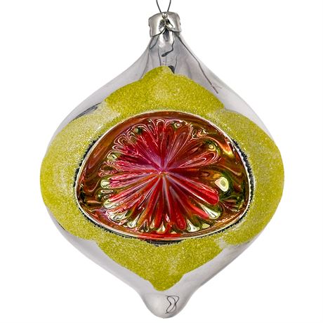 Mercury Glass Vintage Christmas Ornament