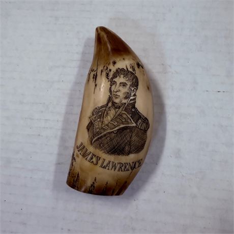 Vintage 6” Scrimshaw