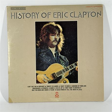 Eric Clapton "History Of Eric Clapton" LP