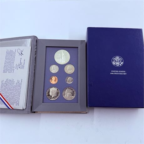 1986 US Mint Prestige Set