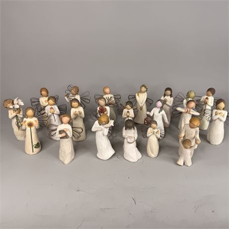 Lot of Willow Tree Figures