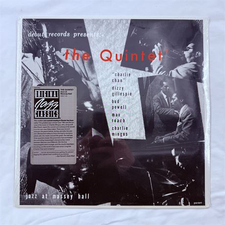 The Quintet Jazz At Massey Hall Vinyl Record - Factory Sealed