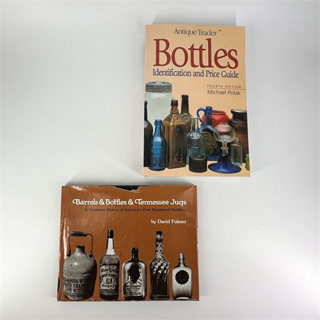 Lot of Antique Bottle Identification & Information Books