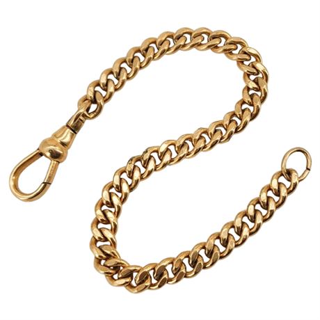 Vintage Gold Filled Watch Chain