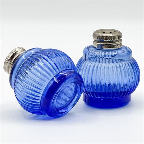 Depression Glass Salt & Pepper Shakers
