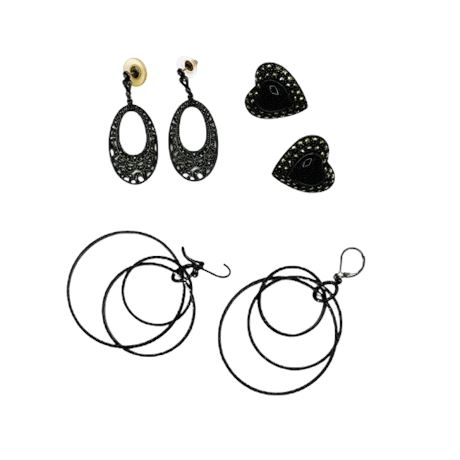 Hearts, Hoops & Filigree Pierced Earrings