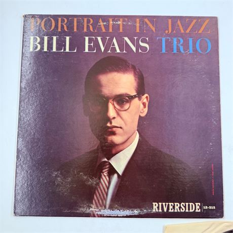 Bill Evans Trio Portrait in Jazz Vinyl Record